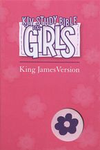 KJV Study Bible for Girls Purple/Pink Duravella