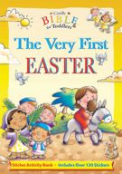The Very First Easter: Sticker Activity Book (Candle Bible for Toddlers) *Scratch & Dent*