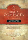 RVR 1960 Biblia Compacta Letra Grande con Referencias, borgoÃ±a piel fabricada (Spanish Edition) *Scratch & Dent*