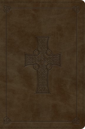 ESV Compact Bible (TruTone, Olive, Celtic Cross Design)