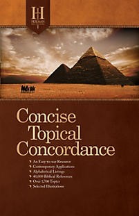 Holman Concise Topical Concordance, Tradepaper *Scratch & Dent*