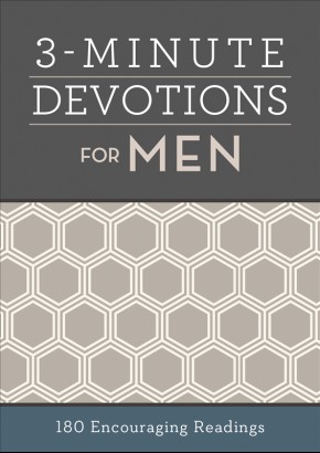 3-Minute Devotions for Men: 180 Encouraging Readings *Scratch & Dent*