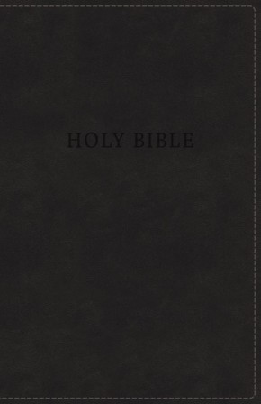 KJV, Deluxe Gift Bible, Leathersoft, Black, Red Letter Edition, Comfort Print: Holy Bible, King James Version