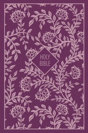 KJV, Thinline Bible, Compact, Cloth over Board, Purple, Red Letter Edition, Comfort Print