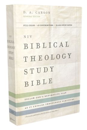 NIV, Biblical Theology Study Bible, Hardcover, Comfort Print: Follow Godâ€™s Redemptive Plan as It Unfolds throughout Scripture *Scratch & Dent*