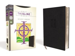 NRSV, Thinline Bible, Giant Print, Leathersoft, Black, Comfort Print