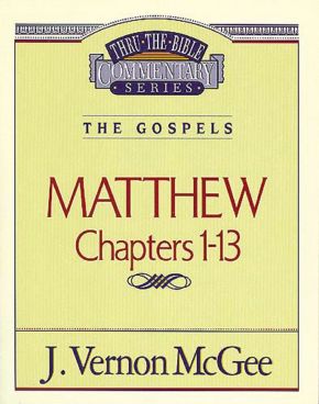 Thru the Bible Vol. 34: The Gospels (Matthew 1-13) (34) *Scratch & Dent*
