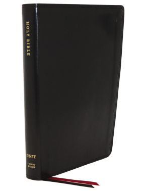 NET Bible, Thinline, Leathersoft, Black, Comfort Print: Holy Bible