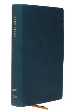 NET Bible, Single-Column Reference, Leathersoft, Teal, Comfort Print: Holy Bible