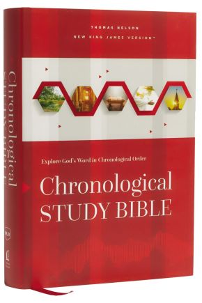 NKJV, Chronological Study Bible, Hardcover, Comfort Print: Holy Bible, New King James Version *Scratch & Dent*