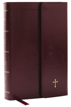 NKJV Compact Paragraph-Style Bible w/ 43,000 Cross References, Burgundy Leatherflex w/ Magnetic Flap, Red Letter, Comfort Print: Holy Bible, New King James Version: Holy Bible, New King James Version