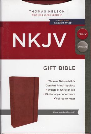NKJV Gift Bible Brown
