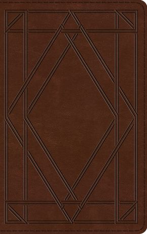 ESV Thinline Bible (TruTone, Chestnut, Wood Panel Design)