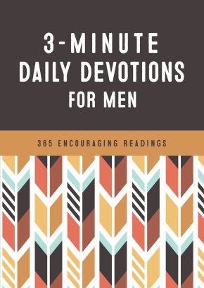 3-Minute Daily Devotions for Men: 365 Encouraging Readings *Scratch & Dent*