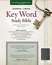 The Hebrew-Greek Key Word Study Bible: NASB-77 Edition, Black Genuine (Key Word Study Bibles)