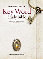 Hebrew-Greek Key Word Study Bible: ESV Edition, Hardbound (Key Word Study Bibles) *Scratch & Dent*