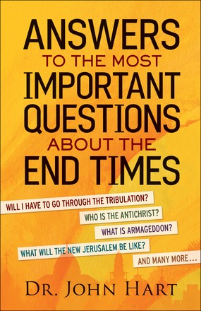 Answers to the Most Important Questions About the End Times: Will I have to go through the tribulation?   Who is the Antichrist?   What is Armageddon? ... the New Jerusalem be like?   And many more