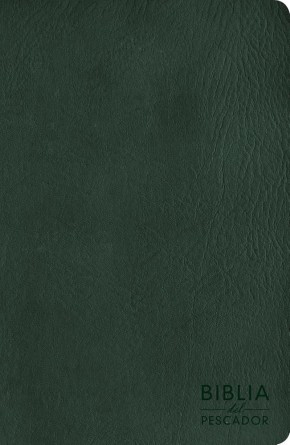 NVI Biblia del Pescador letra grande, verde simil piel (Spanish Edition)