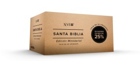 NVI Bilblia edicion ministerial: Caja de 24 unidades (Spanish Edition)