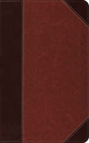 ESV Thinline Reference Bible (TruTone, Brown/Cordovan, Portfolio Design)