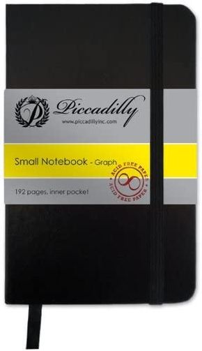 Essential Small Graph Journal-Black 