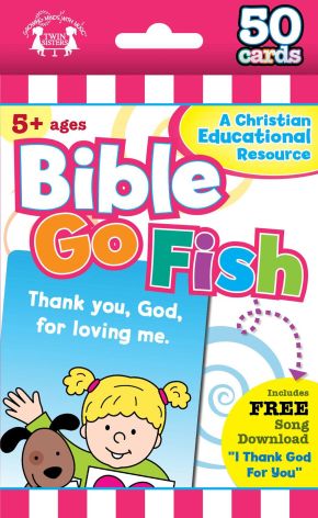 Bible Go Fish Christian 50-Count Game Cards (I'm Learning the Bible Flash Cards)