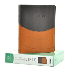 Ministry Essentials Bible-NIV: A Comprehensive Bible for Everyone in Leadership (Flexisoft, Black/Brown)