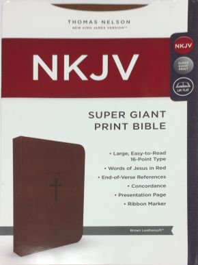 Super Giant Print Bible-NKJV