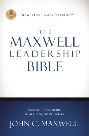 NKJV, The Maxwell Leadership Bible, Hardcover *Scratch & Dent*