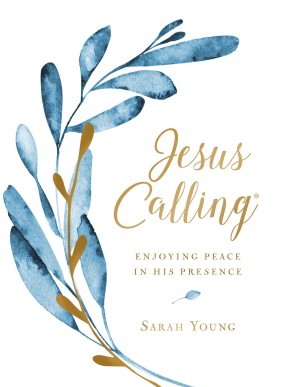 Jesus Calling (Large Text Cloth Botanical Cover): Enjoying Peace in His Presence *Scratch & Dent*