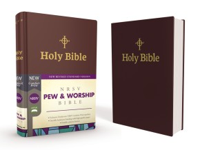 NRSV, Pew and Worship Bible, Hardcover, Burgundy, Comfort Print