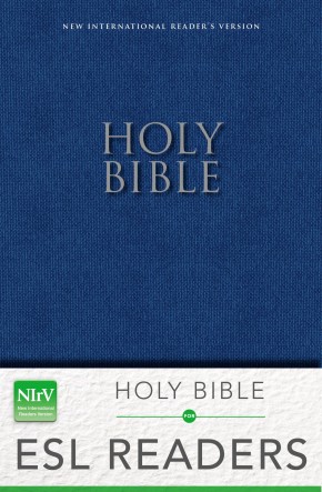 NIrV, Holy Bible: for ESL Readers, Paperback, Blue