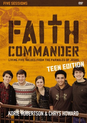 Faith Commander Teen Edition: A DVD Study: Living Five Values from the Parables of Jesus